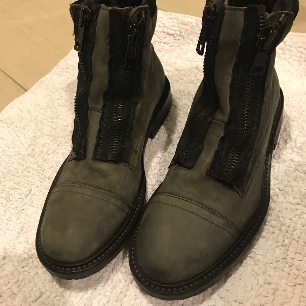 Allsaint men leather shoes